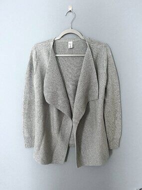 GAP Gapbody 100% Cotton Cardigan (Gray) XS